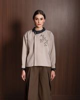 000000_Beige Black